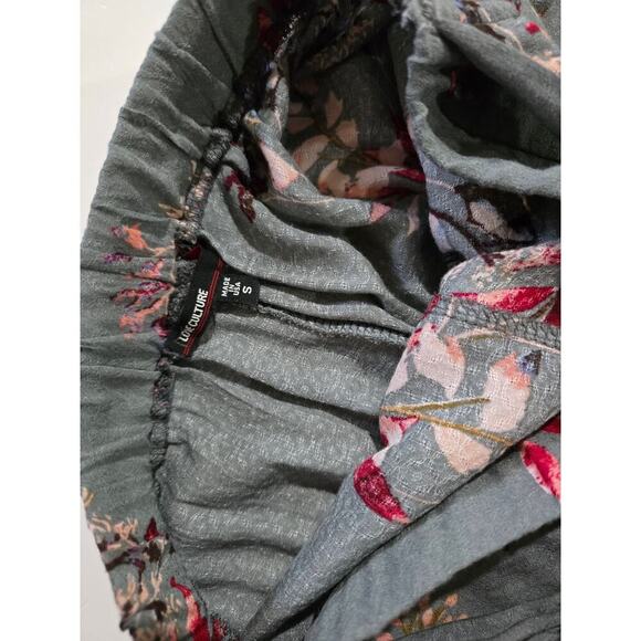 Love Couture women's multicolor floral fly-away pants - small - Picture 6 of 9